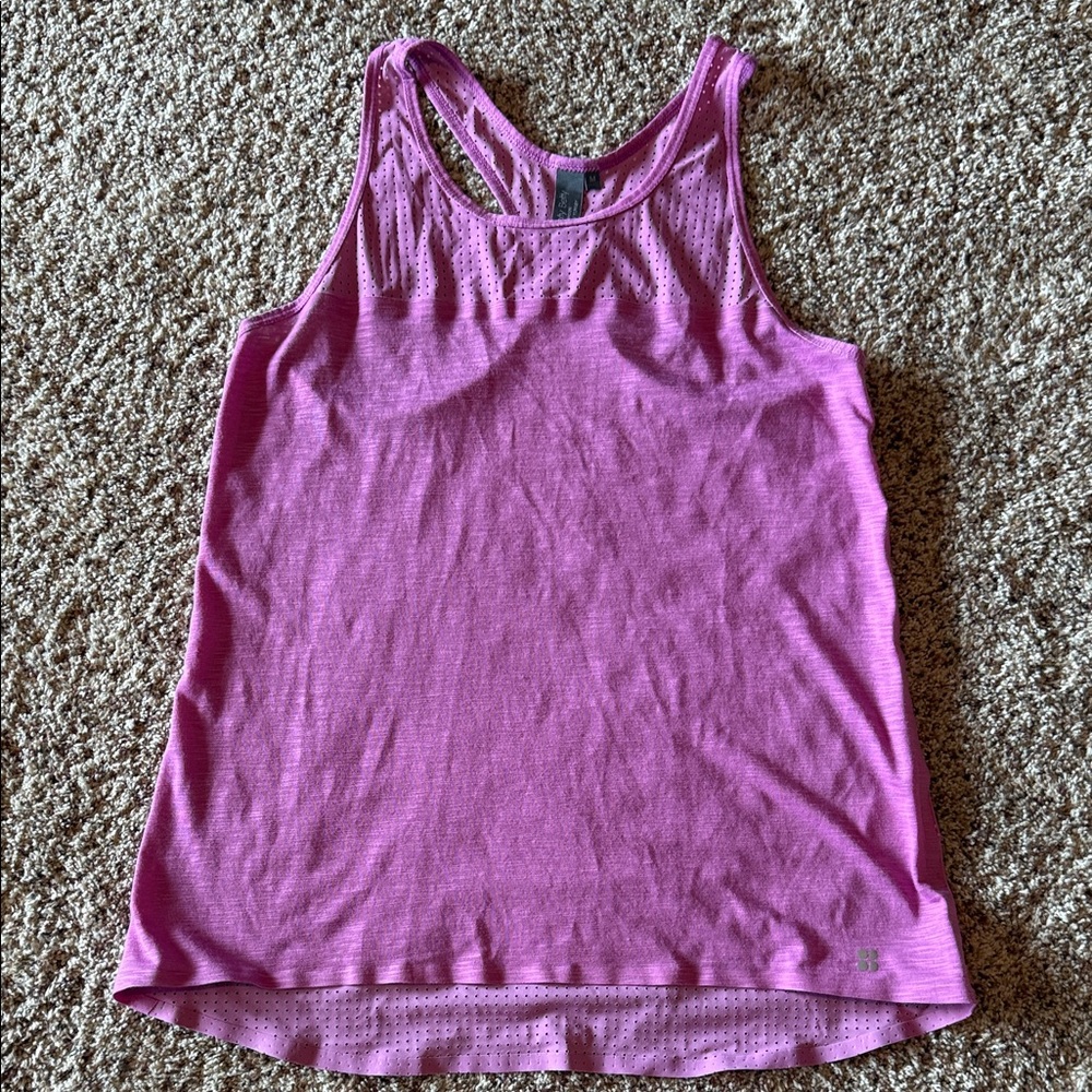 Sweaty Betty Vibrant Pink Tank Top